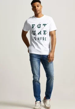 T-Shirt Mit Frontprint