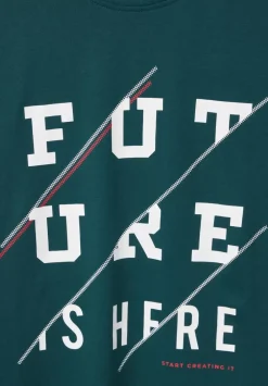 T-Shirt Mit Frontprint