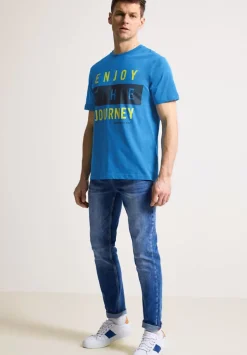 T-Shirt Mit Frontprint