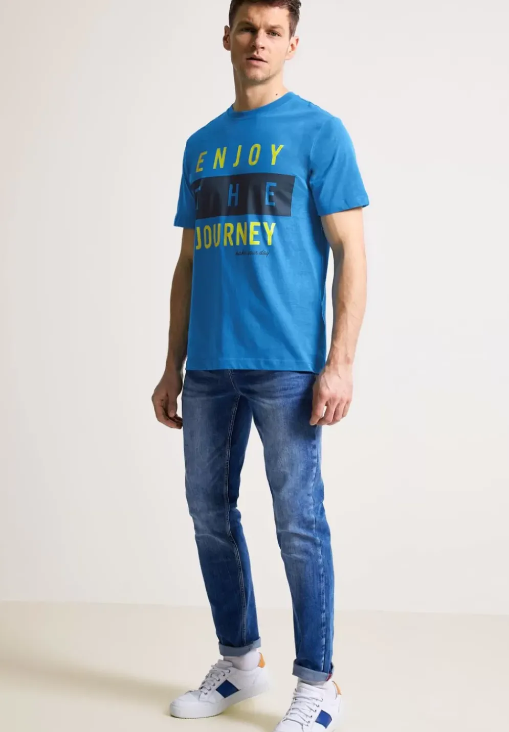 T-Shirt Mit Frontprint