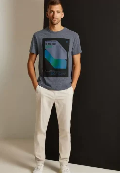 T-Shirt Mit Frontprint