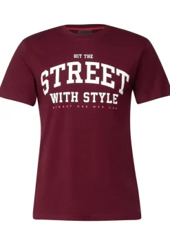 T-Shirt Mit Frontprint