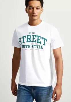 T-Shirt Mit Frontprint
