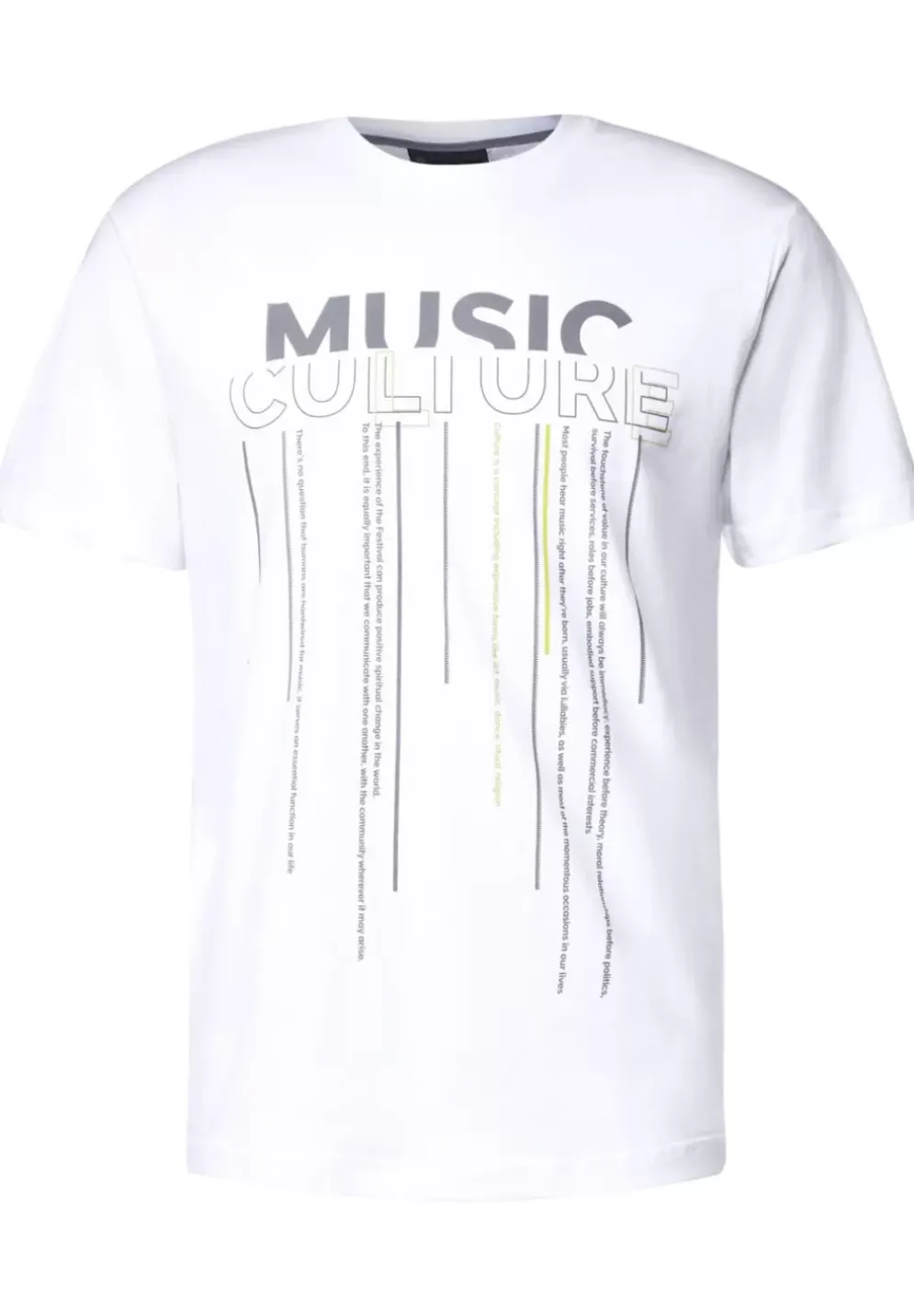 T-Shirt Mit Frontprint