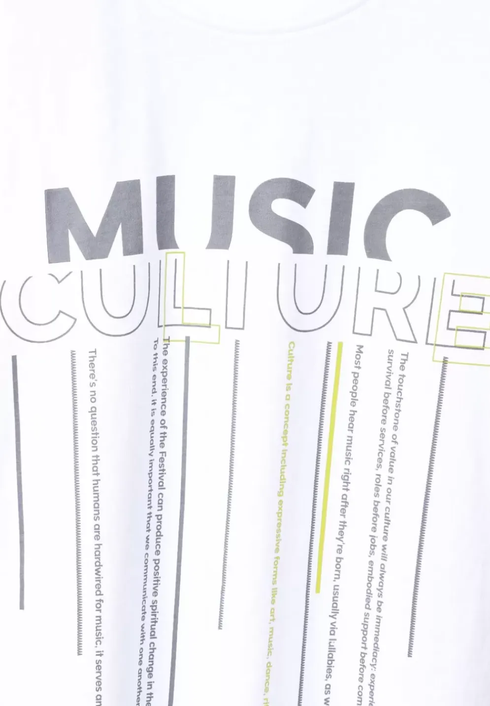 T-Shirt Mit Frontprint