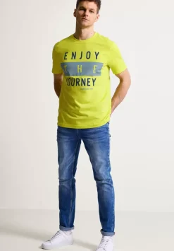 T-Shirt Mit Frontprint