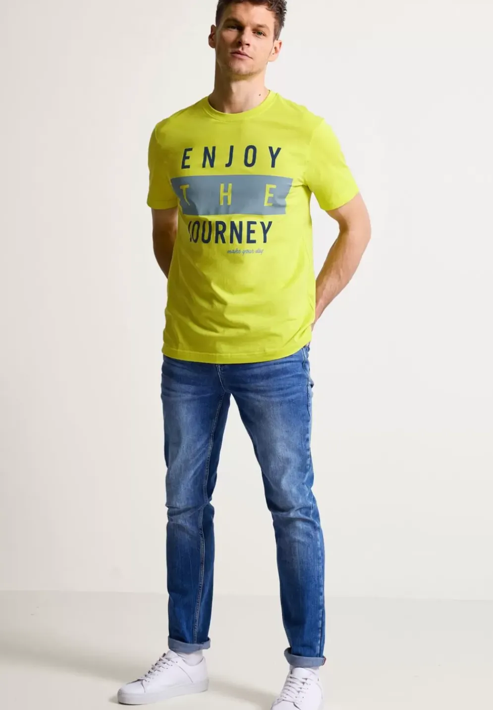 T-Shirt Mit Frontprint