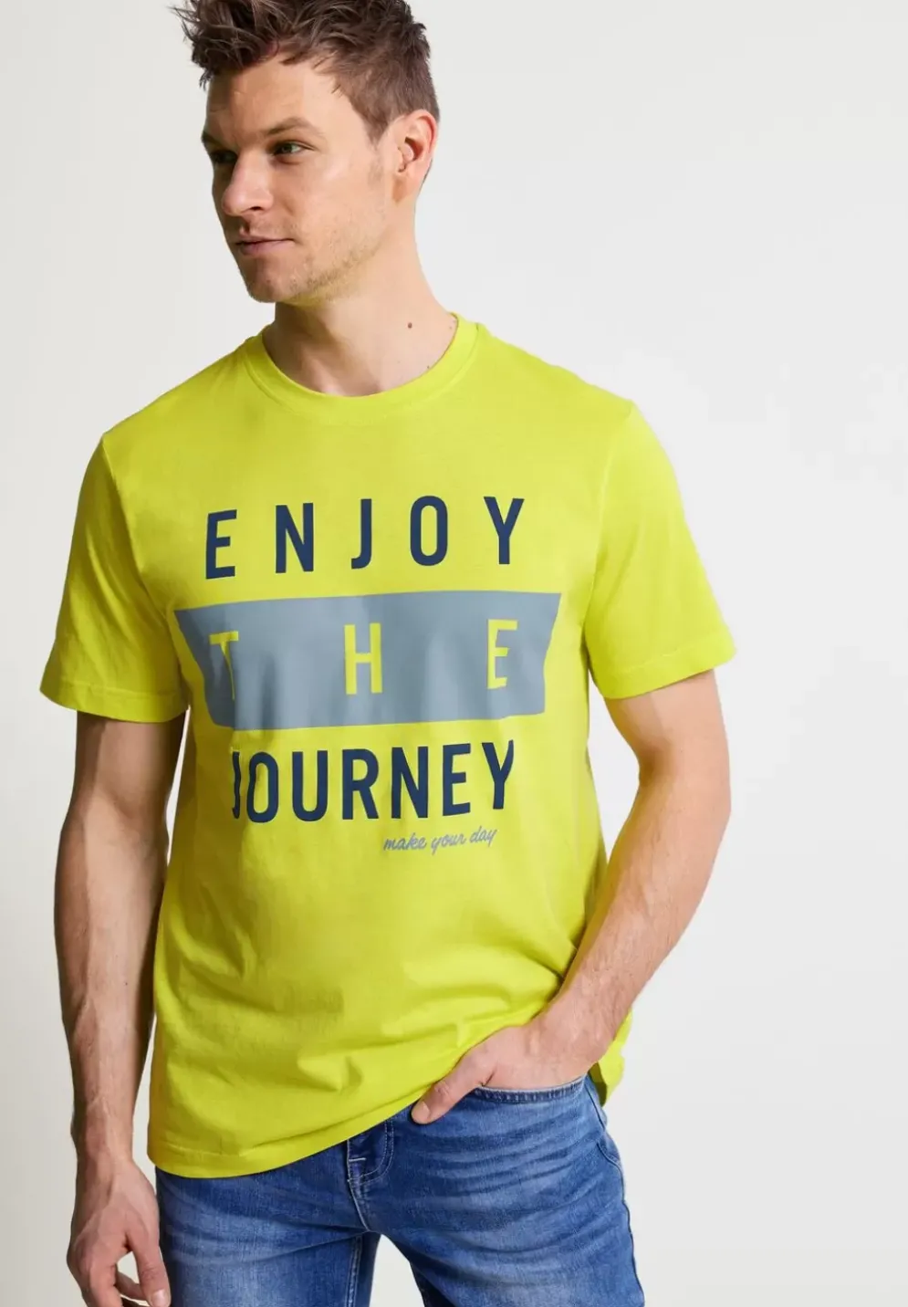 T-Shirt Mit Frontprint