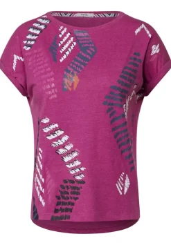 T-Shirt Mit Grafischem Print