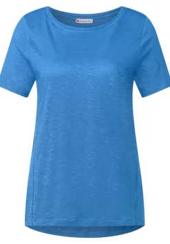 T-Shirt Mit Hakel Tapedetail