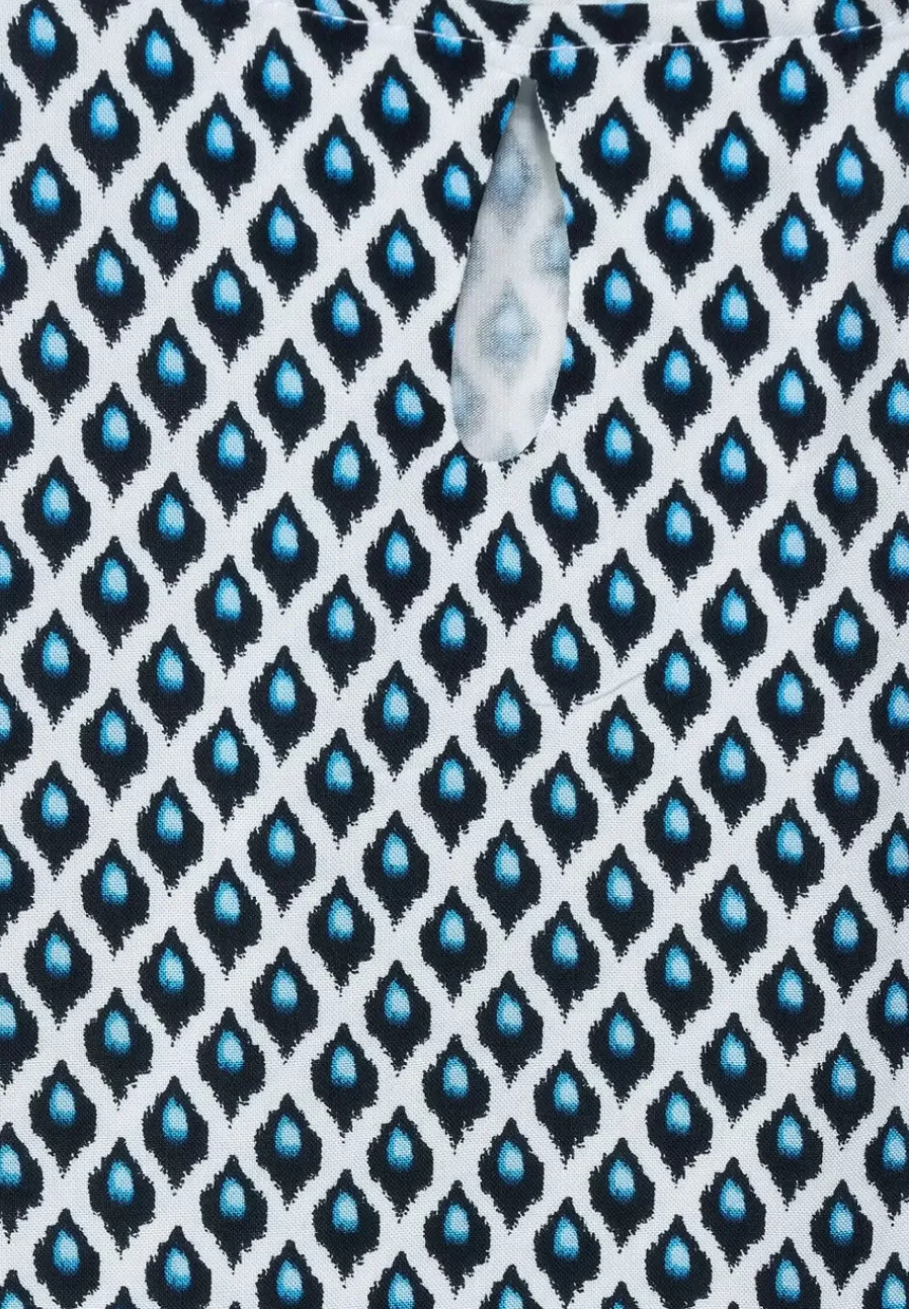T-Shirt Mit Ikatprint