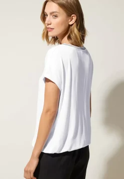 T-Shirt Mit Kontrasttape