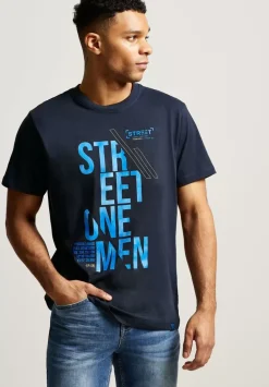 T-Shirt Mit Labelprint