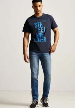 T-Shirt Mit Labelprint