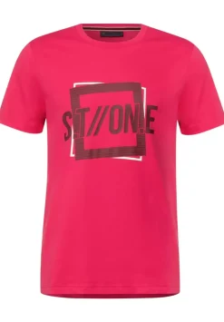 T-Shirt Mit Logo Print