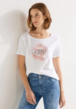 T-Shirt Mit Paillettenprint