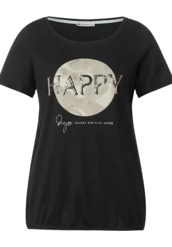 T-Shirt Mit Paillettenprint