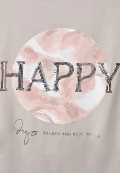 T-Shirt Mit Paillettenprint