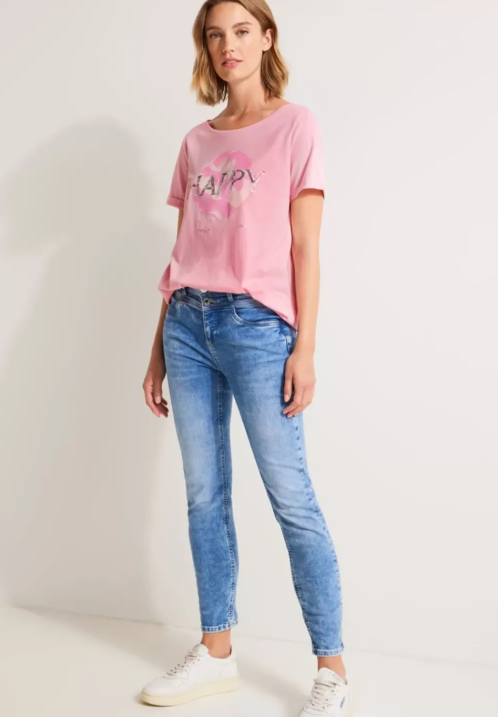 T-Shirt Mit Paillettenprint