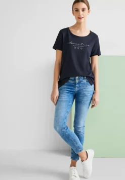 T-Shirt Mit Partprint