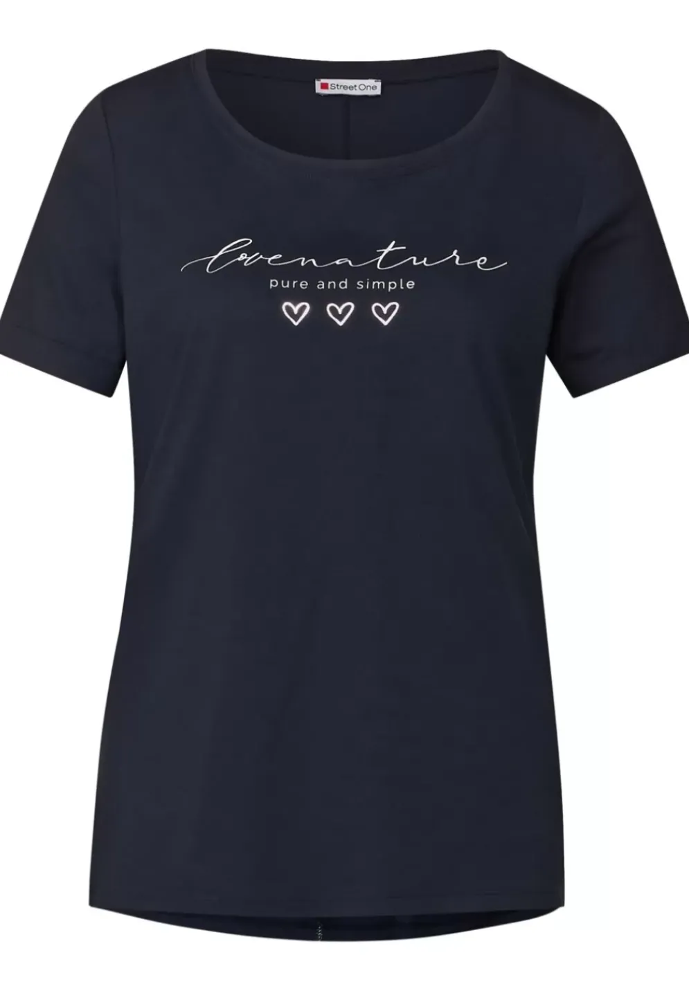 T-Shirt Mit Partprint