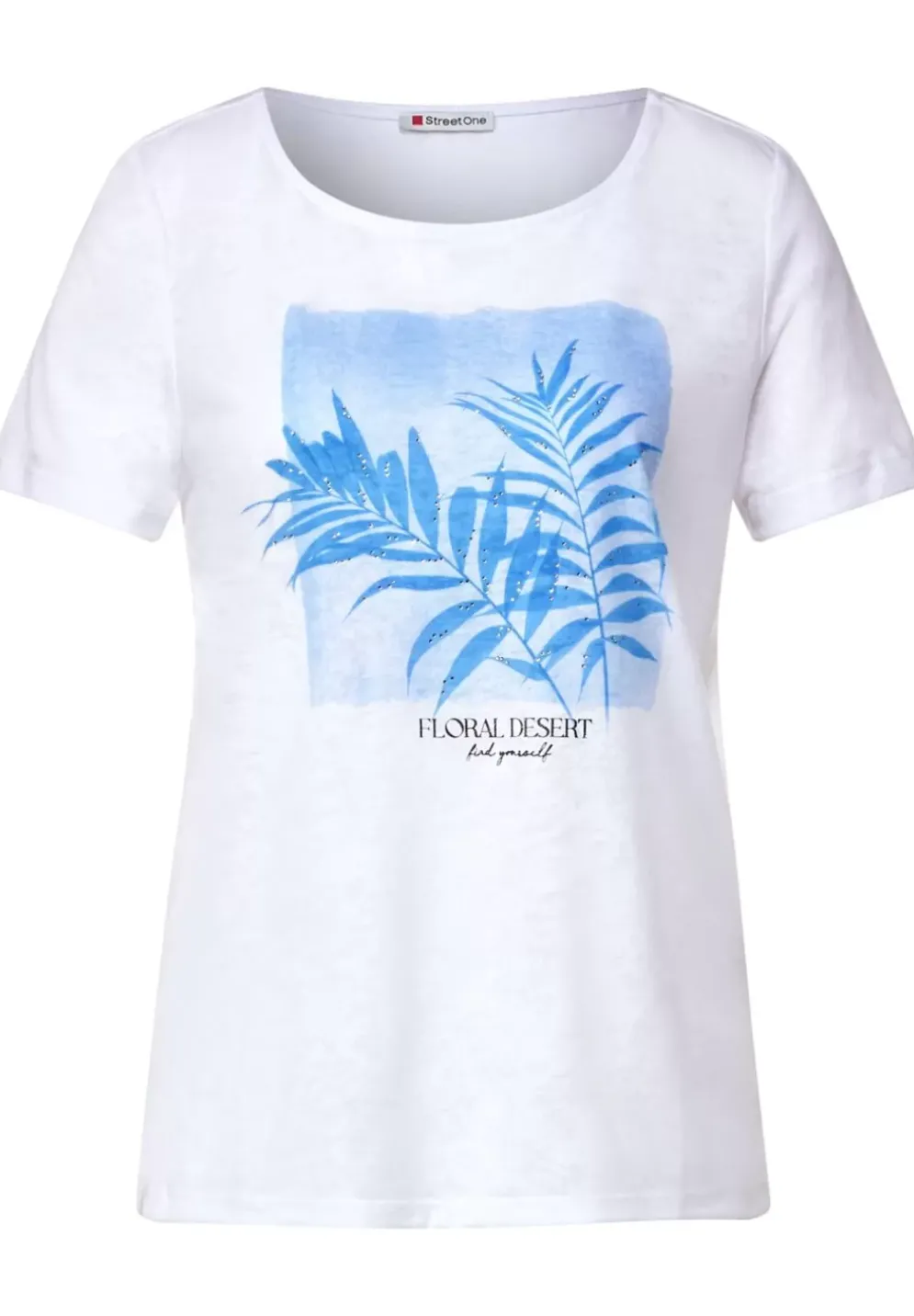 T-Shirt Mit Partprint
