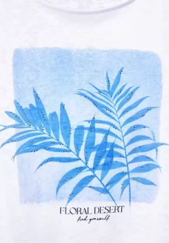 T-Shirt Mit Partprint
