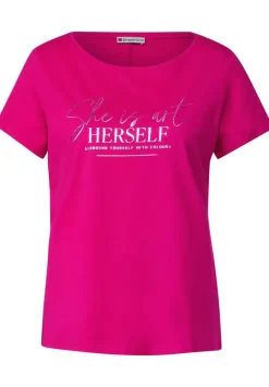 T-Shirt Mit Partprint