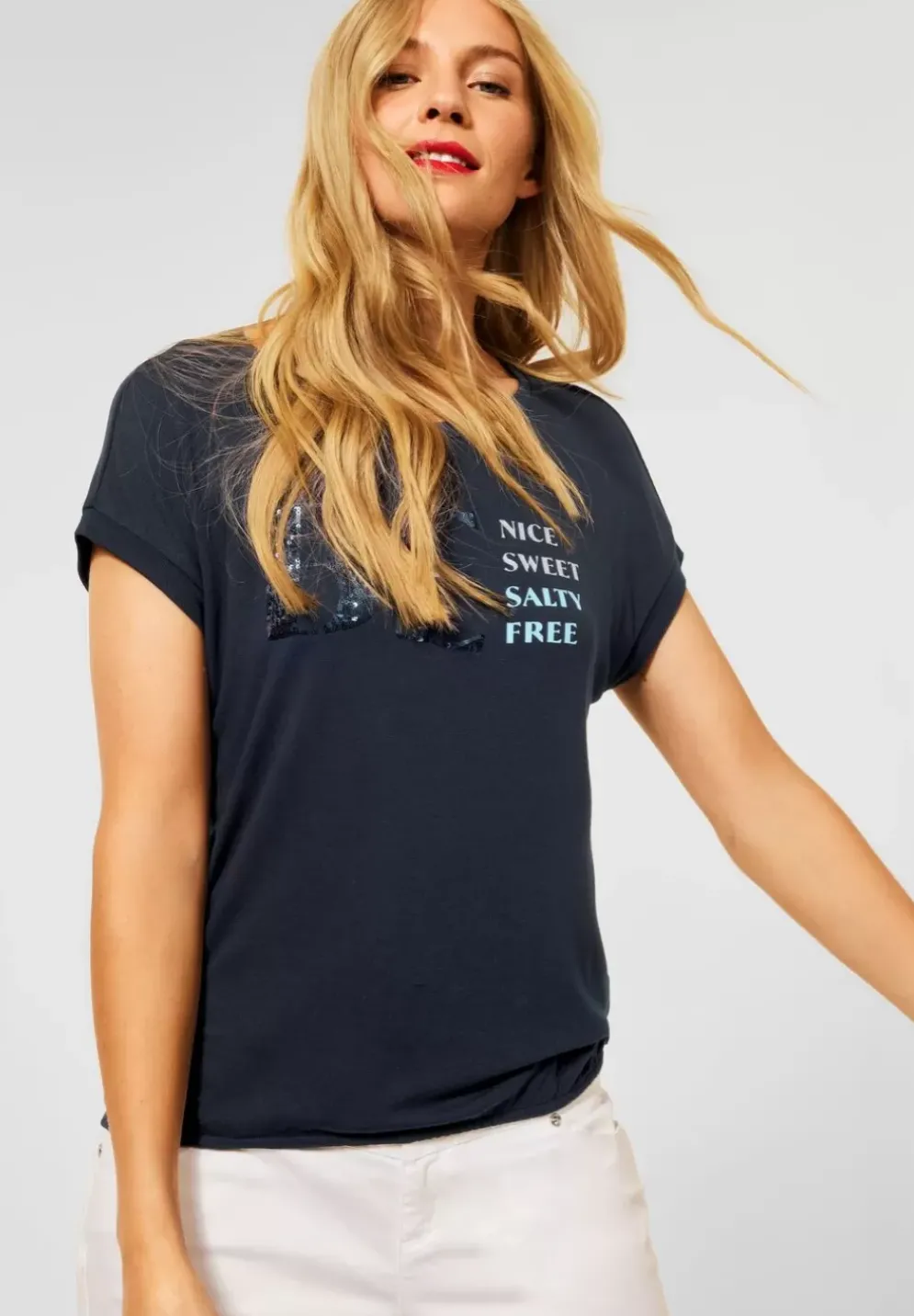 T-Shirt Mit Partprint