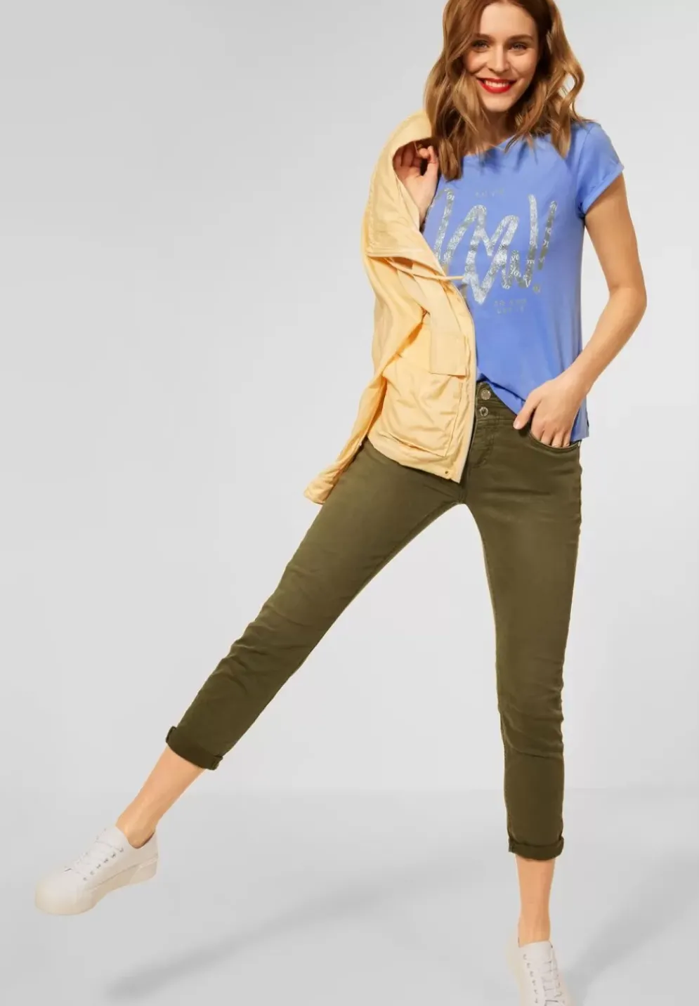 T-Shirt Mit Partprint