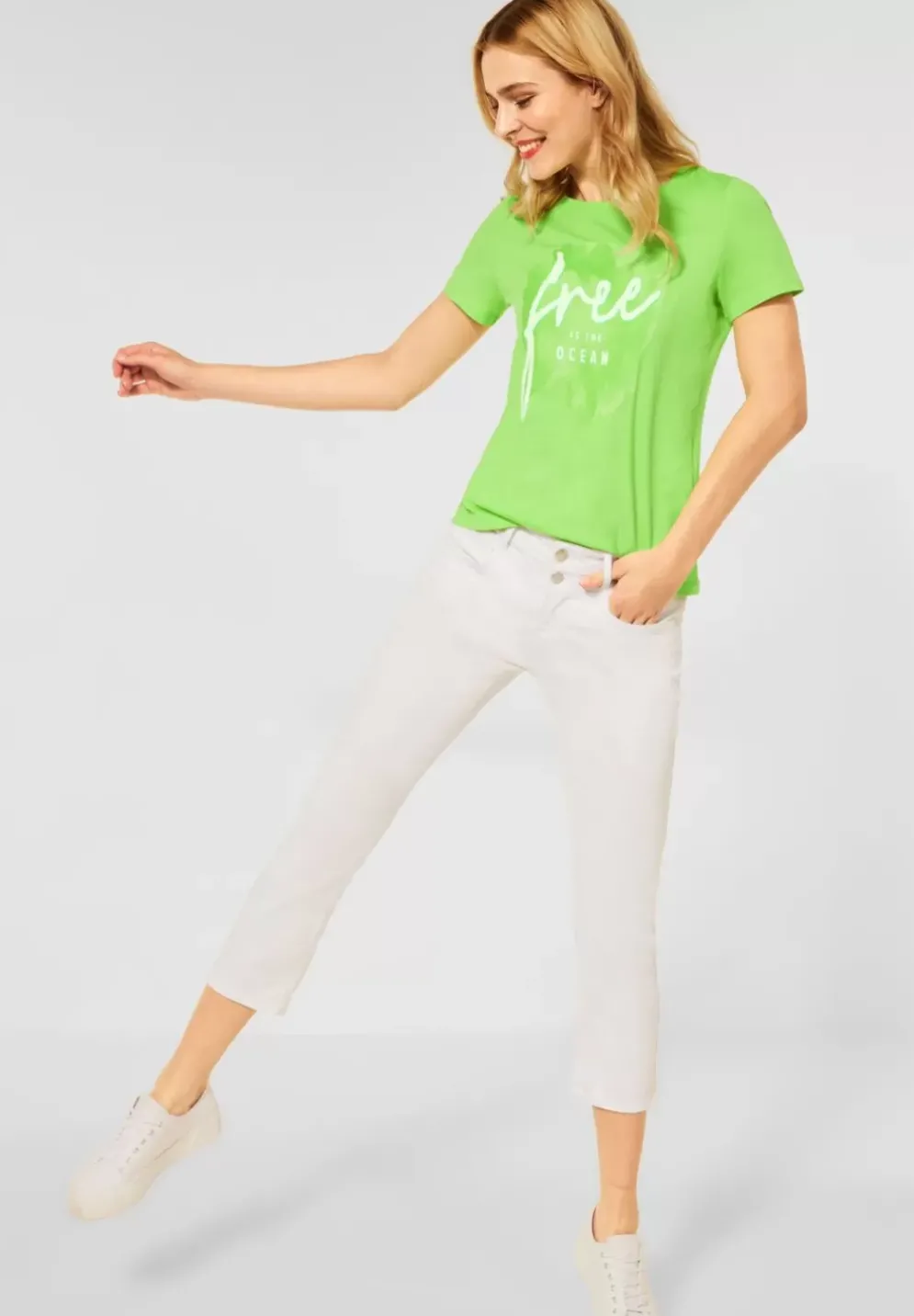 T-Shirt Mit Partprint