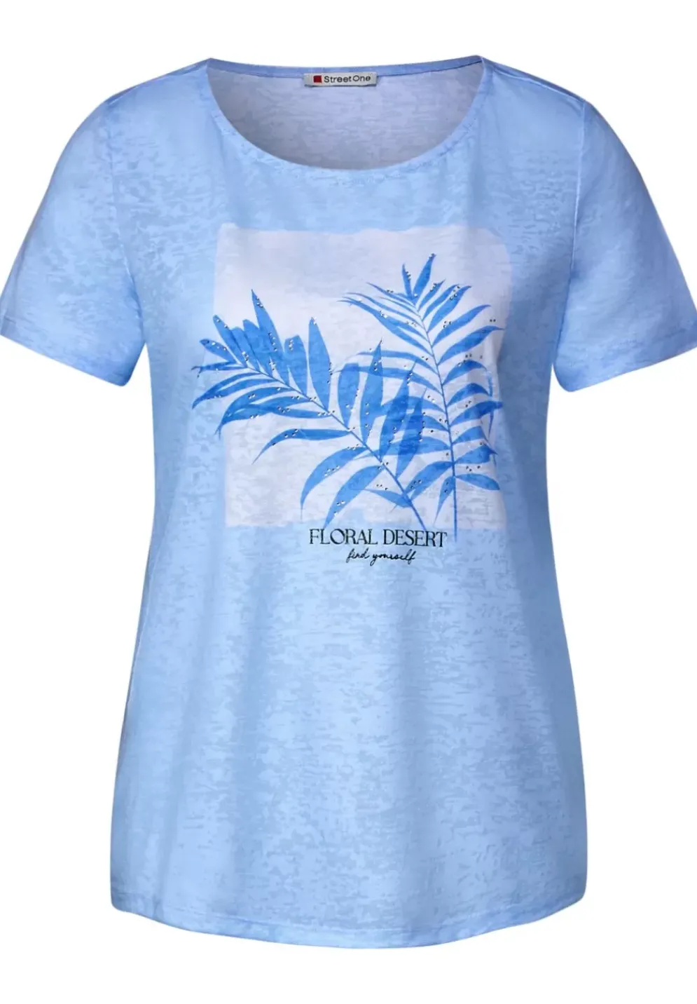 T-Shirt Mit Partprint
