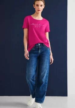 T-Shirt Mit Partprint