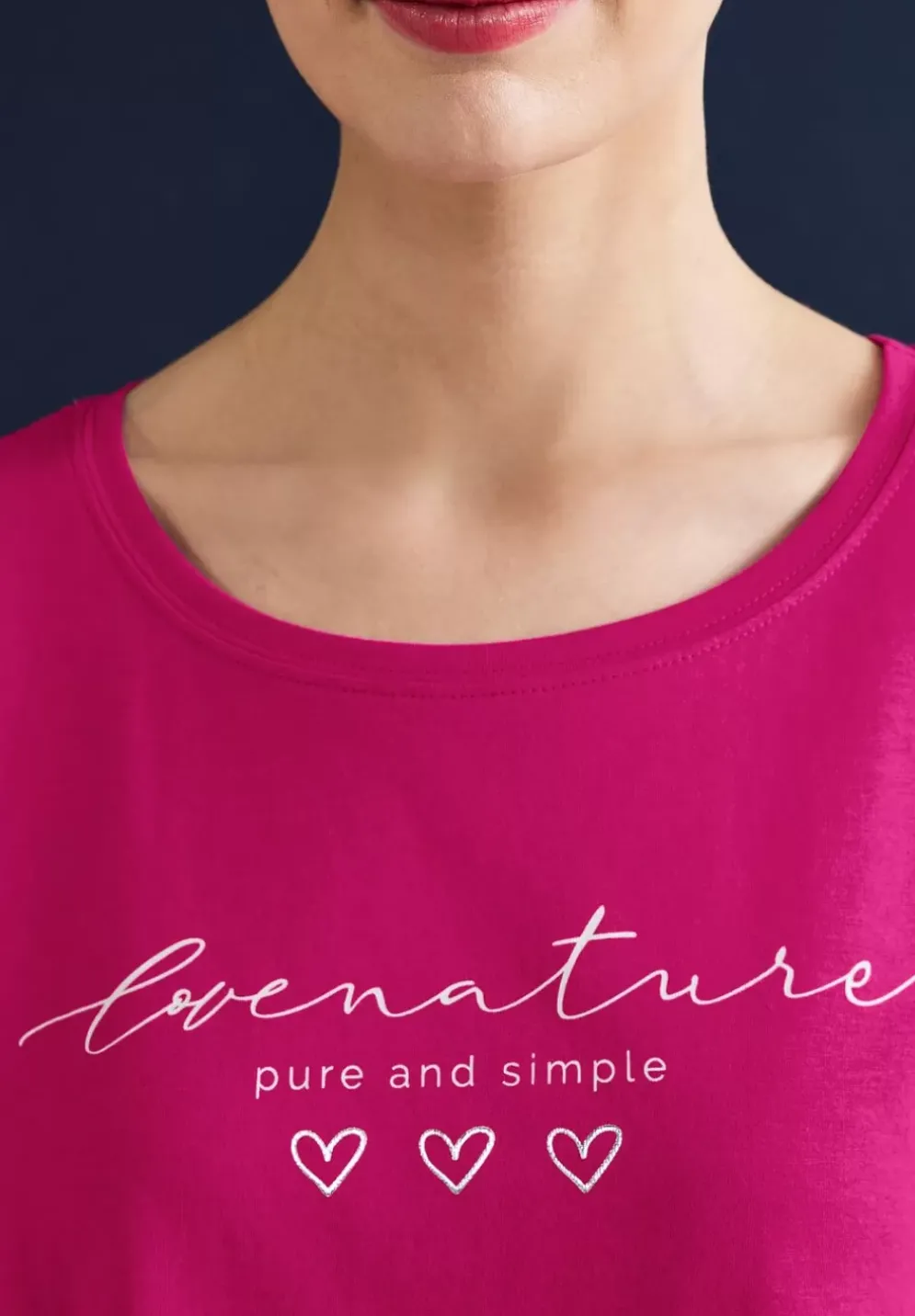 T-Shirt Mit Partprint
