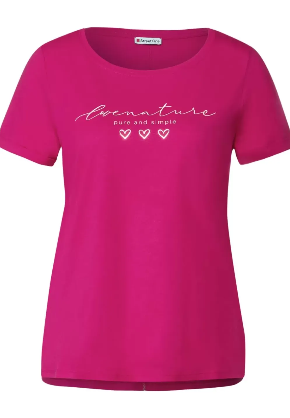 T-Shirt Mit Partprint