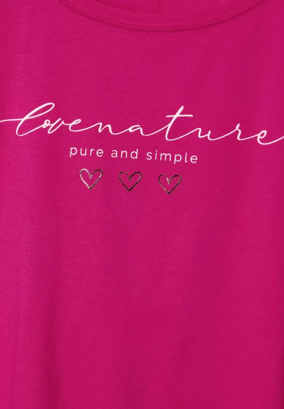 T-Shirt Mit Partprint