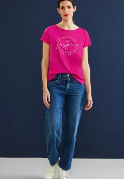 T-Shirt Mit Partprint