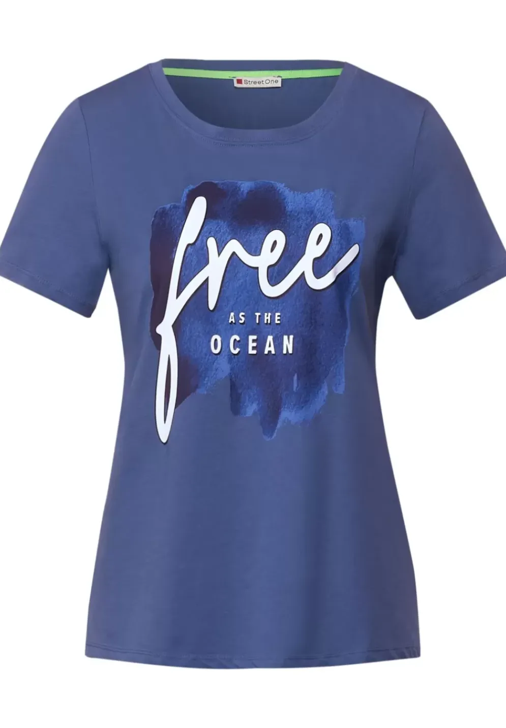 T-Shirt Mit Partprint