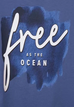 T-Shirt Mit Partprint