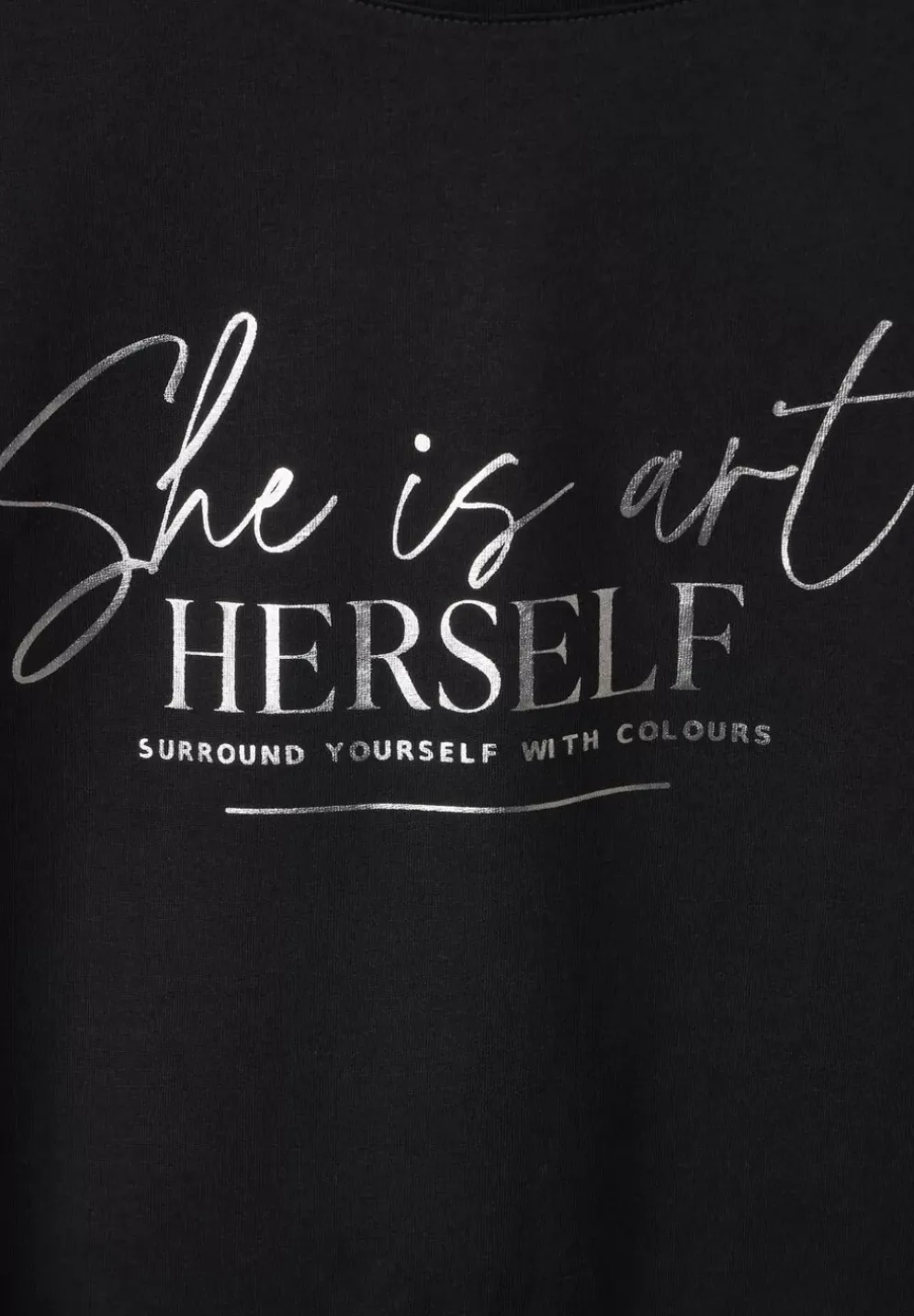 T-Shirt Mit Partprint