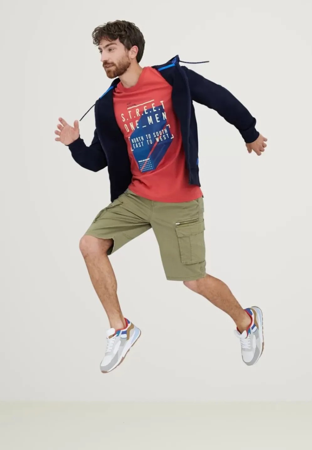 T-Shirt Mit Partprint