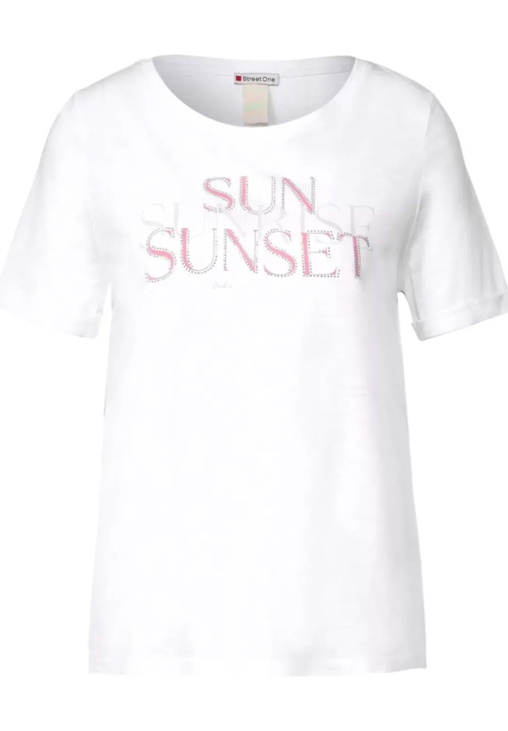T-Shirt Mit Partprint