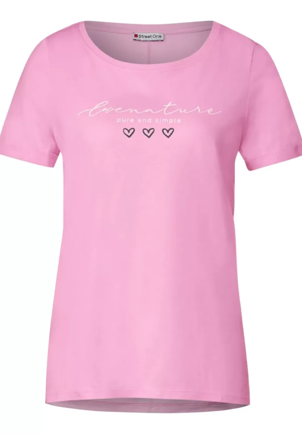 T-Shirt Mit Partprint