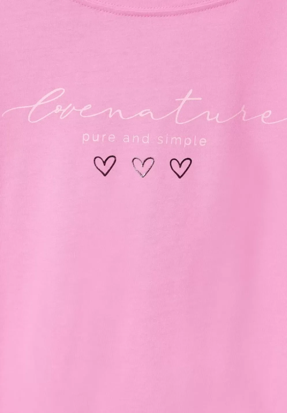 T-Shirt Mit Partprint