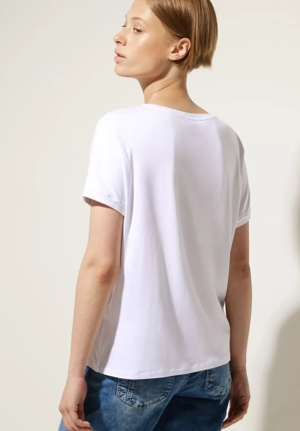 T-Shirt Mit Partprint