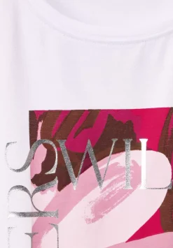 T-Shirt Mit Partprint