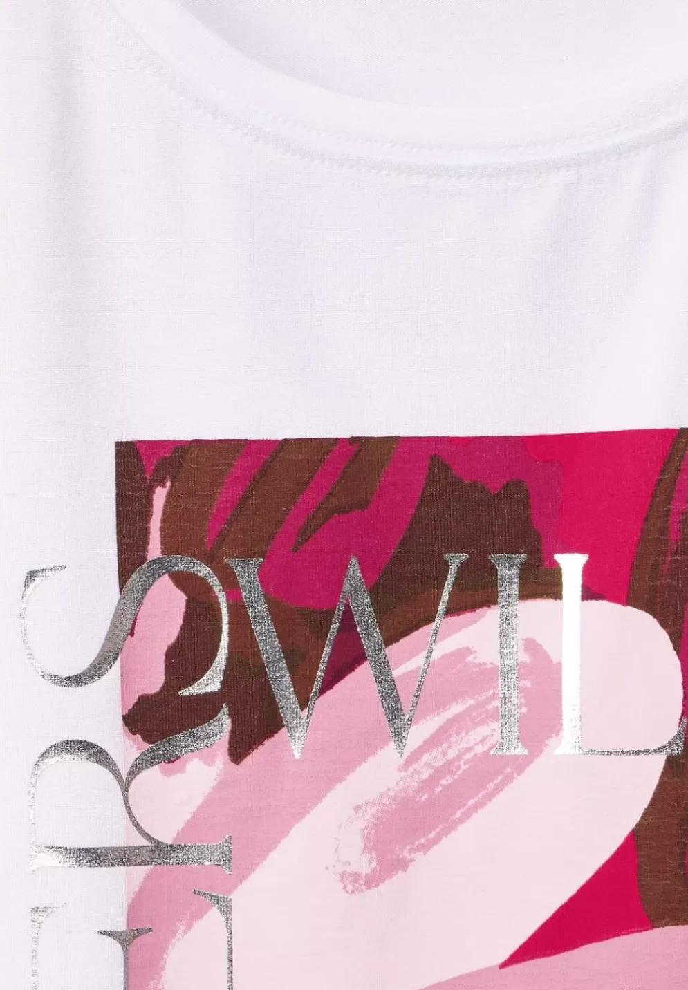 T-Shirt Mit Partprint