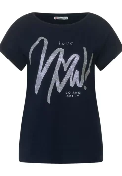 T-Shirt Mit Partprint