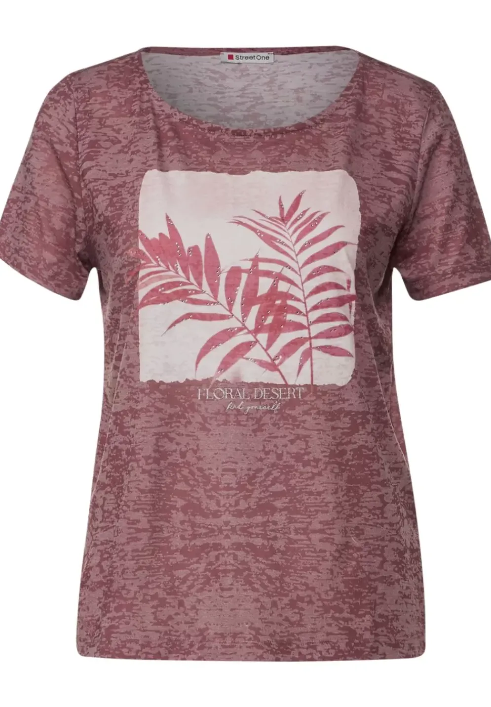 T-Shirt Mit Partprint