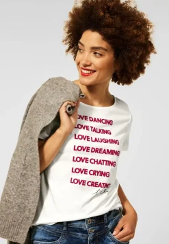 T-Shirt Mit Partprint